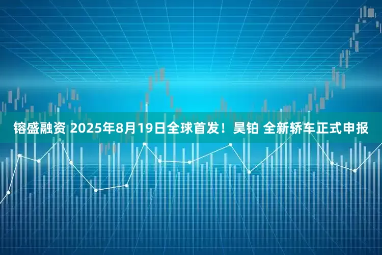 镕盛融资 2025年8月19日全球首发！昊铂 全新轿车正式申报